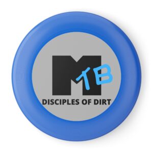Disciple of Dirt MTB Frisbee — Mountain Bike Logo Wham-O Disc