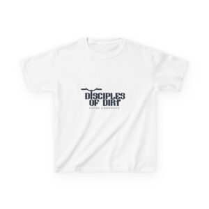 Kids Tee — "Disciples of Dirt" Off-Road Motocross Graphic