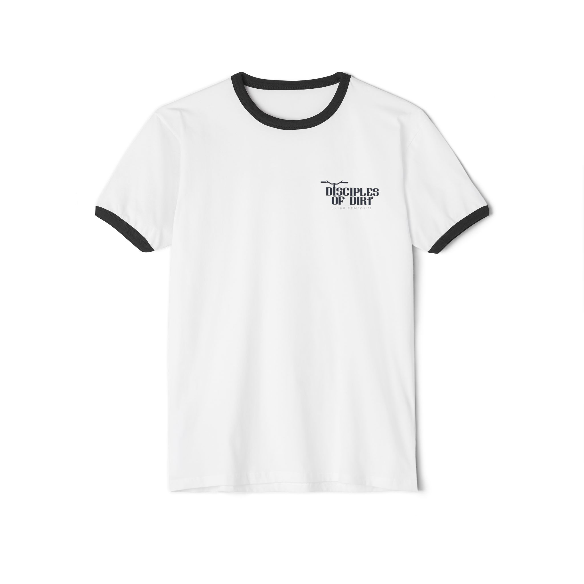 Disciples of Dirt Ringer T‑Shirt — Mountain/Trail MTB Cycling Tee - Image 4