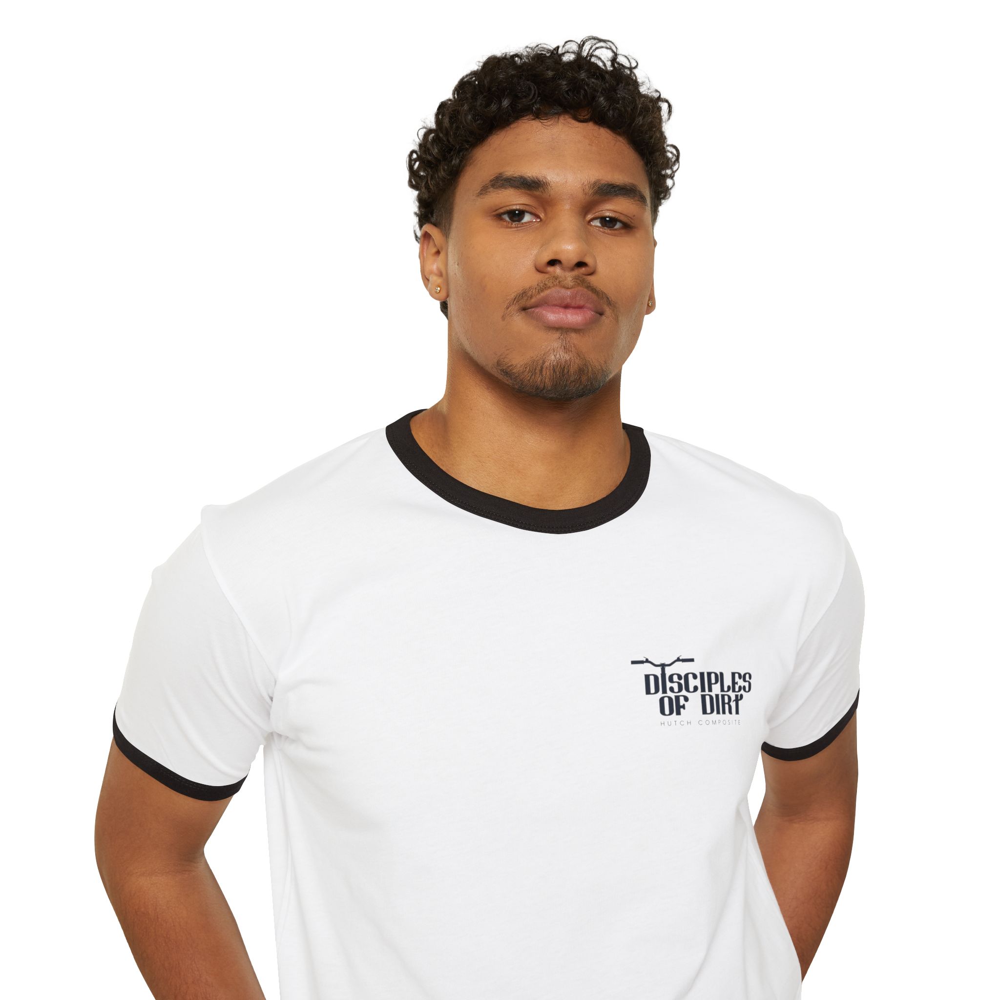 Disciples of Dirt Ringer T‑Shirt — Mountain/Trail MTB Cycling Tee - Image 7