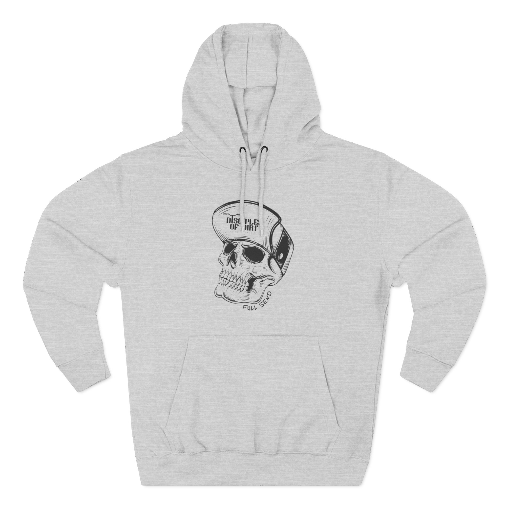Disciples of Dirt Skull Hoodie — Graphic Fleece Pullover - Image 10