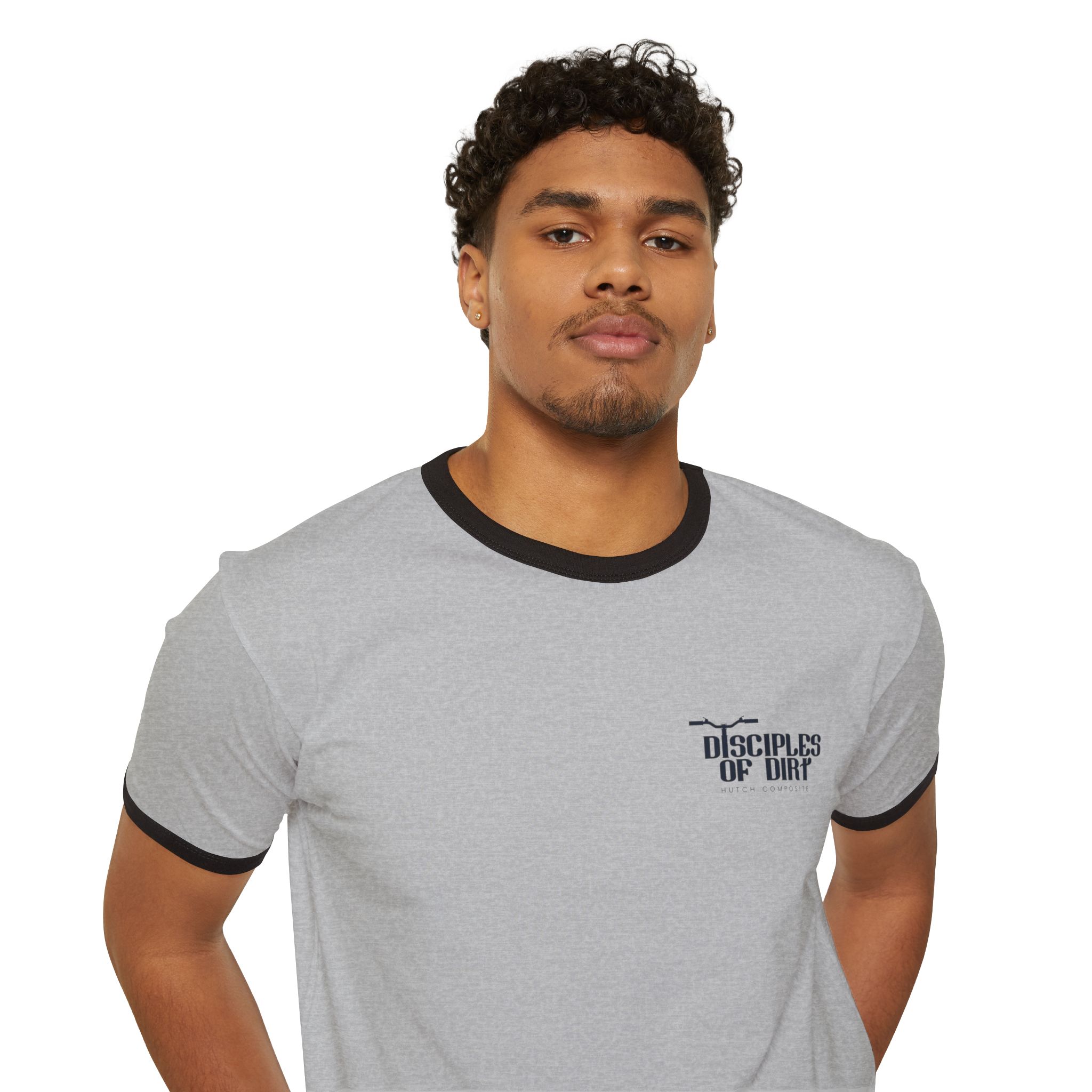 Disciples of Dirt Ringer T‑Shirt — Mountain/Trail MTB Cycling Tee - Image 9