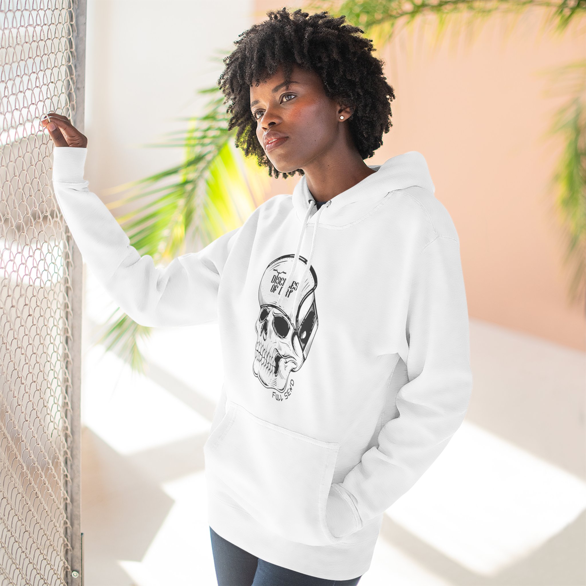 Disciples of Dirt Skull Hoodie — Graphic Fleece Pullover - Image 5