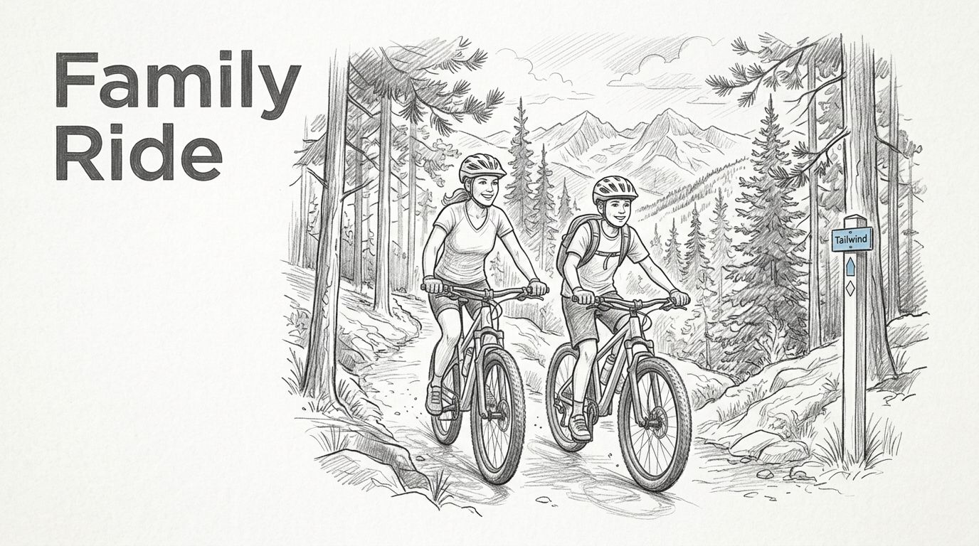 Mountain Biking, Family Time, and Gratefulness